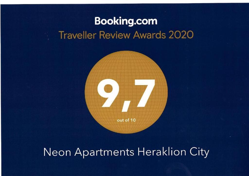 Neon Apartment, Modern, High Quality, Central Apt, Heraklion City Экстерьер фото